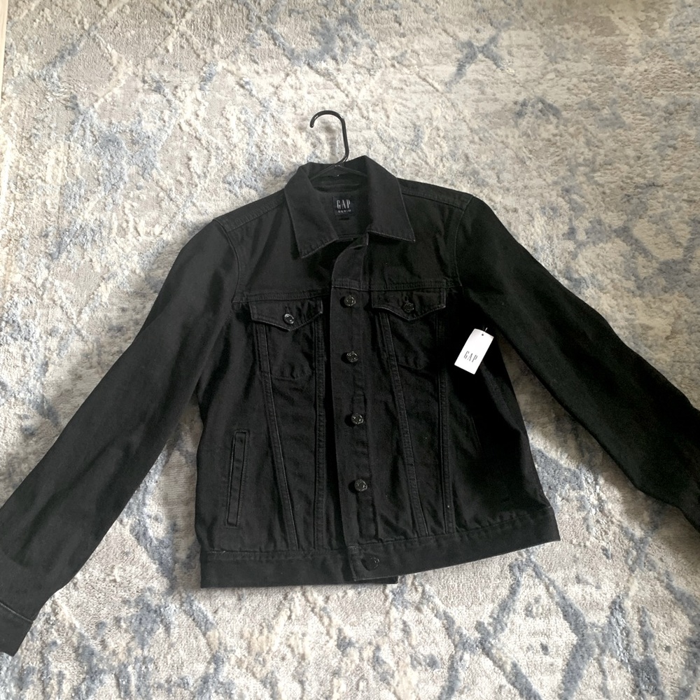 Gap Black Denim Jacket
